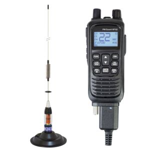 Kit Emisora de radio CB portátil y antena PNI