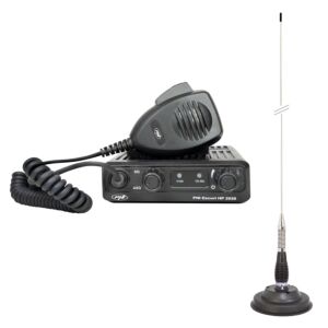 Estación de radio y antena de coche, PNI