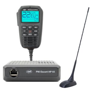 Paquete de estación de radio CB PNI Escort HP 65 ASQ y Antena CB PNI Extra 48