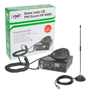 Emisora CB PNI ESCORT HP 8000L + Antena CB PNI Extra 40_1