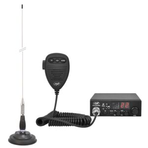 Kit CB radio CBI ESCORT HP 8000L ASQ + Antena CB PNI ML100
