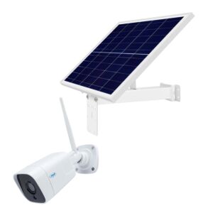 Kit de cámara de videovigilancia inalámbrica IP55 para la casa PNI y panel solar fotovoltaico PNI PSF6020A