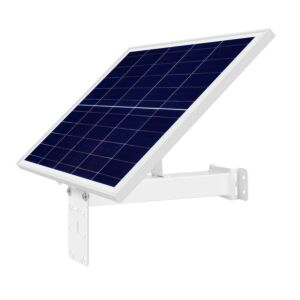 Panel solar fotovoltaico PNI PSF6020A potencia 60W con batería de 20A incluida, salida 12V, para cámaras de vigilancia