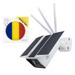 Paquete de cámara de videovigilancia PNI SafeHome PT950LR 1080P 2MP y regalo de la bandera Sticky Pad