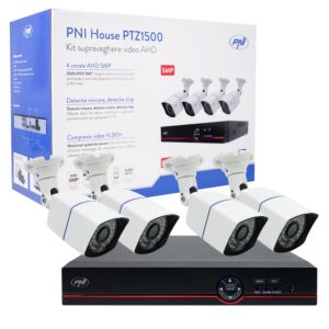 Kit de videovigilancia AHD PNI House PTZ1500
