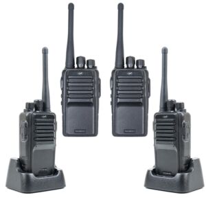 Kit de 4 emisoras de radio portátiles PNI