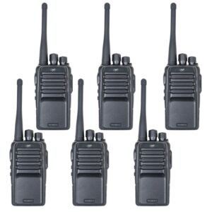 Kit de 6 emisoras de radio portátiles PNI PMR