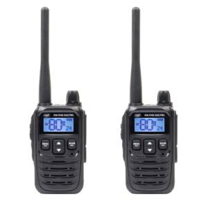 Kit de 2 emisoras de radio PNI PMR portátiles