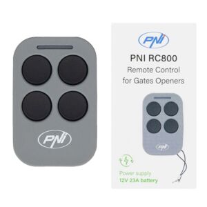Control remoto adicional PNI RC800 para kit de automatización de puertas autoportantes