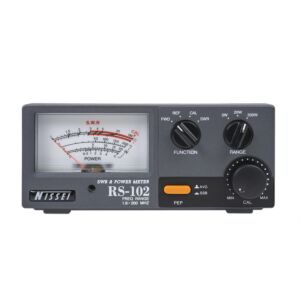 Reflectómetro Nissei RS-102 SWR 1.8-200Mhz 0-200W PNI
