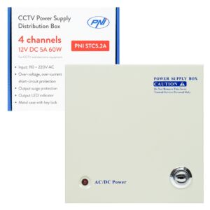 Fuente de alimentación CCTV PNI STC5.2A
