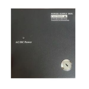Fuente de alimentación CCTV PNI STC52 12V, 5A, 60W, 4 salidas, en caja metálica