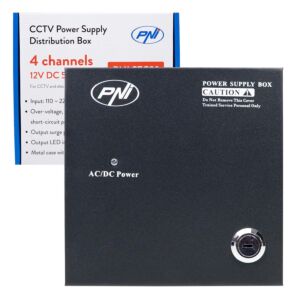 Fuente de alimentación CCTV PNI STC52