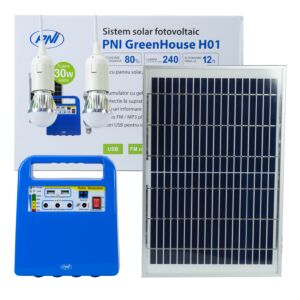 Sistema solar fotovoltaico PNI GreenHouse H01