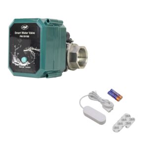 Kit Anti Inundación Válvula de Agua Inteligente PNI SV180 conectividad Wi-Fi + Detector Inteligente de Inundación PNI Safe H