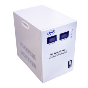Estabilizador de voltaje PNI SVM-10K con servomotor 10000VA, 8000W, salida 230V