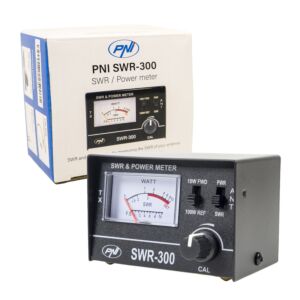 Reflectómetro PNI SWR-300 PWR-SWR Meter, para medir ROE de antenas de radio en la frecuencia de 26-30 Mhz y potencia de estaciones de radio C