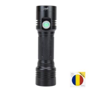 Paquete PNI Adventure F200 Linterna de aluminio de doble LED, batería de 4000mAh y almohadilla adhesiva Flag Stick Incluido