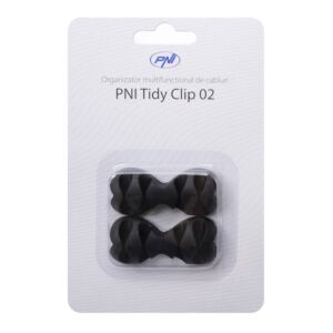 Organizador de cables multifuncional PNI Tidy Clip 02
