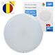 Lámpara de techo LED Wi-Fi PNI D-Light CL2436T, RGBW, 36 W, regulable, con almohadilla adhesiva azul incluida.