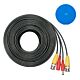 Cable de video y fuente de alimentación PNI CCTV 40M
