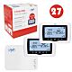 Bax con 27 termostatos inteligentes PNI CT410