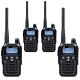 Conjunto de 4 estaciones de radio portátiles PNI DMR