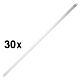 Tubo LED PNI D-Light T8 18W de vidrio, longitud 120cm, 1530lm