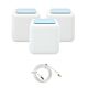 Paquete de sistema de malla Wi-Fi Gigabit PNI GB1200 y cable de red plano CAT8 S/STP 1bc PNI U8015W de 1,5 m