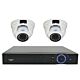 Kit de videovigilancia PNI House - cámaras NVR 16CH 1080P y 2 PNI IP2DOME 1080P varifocal PNI