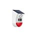Sirena inalámbrica exterior PNI SafeHouse HS013TS con carga solar y control por internet con la app Tuya Smart.