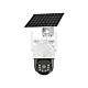 Cámara de videovigilancia PNI IP464S Black Light 4MP y 4G con panel solar y batería
