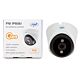 Cámara de videovigilancia PNI IP808J, POE, 8MP, luz negra, lente de 2,8mm, para exterior, blanca