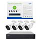Kit de videovigilancia POE PNI House IPMAX POE 5