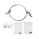Juego de suspensión pin PNI P0606 panel LED 4 alambre de acero
