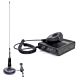 Emisora de radio para coche de un solo canal y antena CB