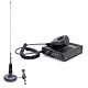 Emisora de radio para coche de un solo canal y antena CB