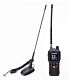 Estación de radio portátil portátil PNI Escort HP 102, 4W, 12V-24V, AM-FM con antena PNI Extra 48 CB con imán