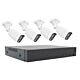 Kit de videovigilancia PNI House POE154 5MP - NVR y 4 cámaras exteriores