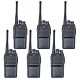 Kit de 6 emisoras de radio portátiles PNI PMR