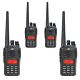 Conjunto de emisora de radio portátil PMR