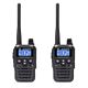 Kit de 2 emisoras de radio PNI PMR portátiles