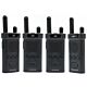 Kit de 4 emisoras de radio portátiles
