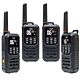 Kit de 4 emisoras de radio portátiles PNI