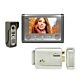 Kit de videoportero SilverCloud House 715 con pantalla LCD de 7 pulgadas y sistema electromagnético SilverCloud YL500 Yala