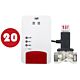 Bax con kit de 20 piezas PNI Safe House Dual Gas 250