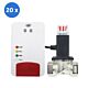 Kit de sensor de gas inteligente y válvula solenoide PNI Safe House Smart Gas 300