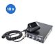Caja con estación de radio 10bc CB CRT S Mini Dual Voltaje, 12/24V, 4W, con ASQ, AM-FM
