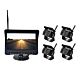 PNI TRK506 kit de videovigilancia inalámbrico para camión DVR con monitor LCD y 4 cámaras