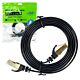 Cable de red plano CAT7 negro